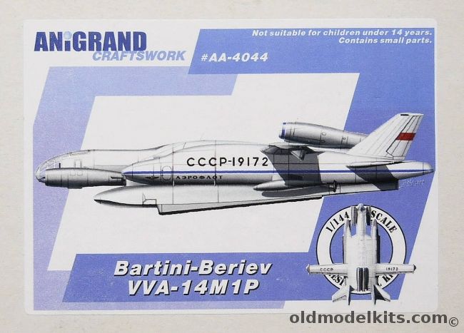 Anigrand 1/144 Bartini-Beriev VVA-14M1P, AA4044 plastic model kit
