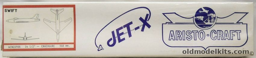 Aristo-Craft Supermarine Swift for Jet-X Power - 14.5 Inch Wingspan Flying Model, JX04 plastic model kit