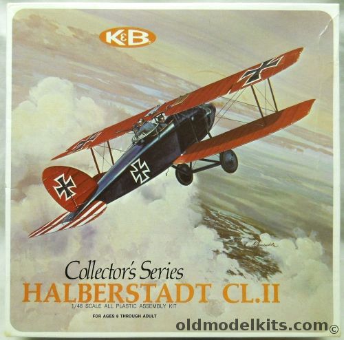 Aurora-KB 1/48 Halberstadt CL-II - Collectors Series - (CLII), 1136-200 plastic model kit