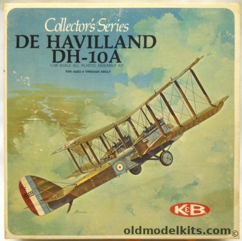 Aurora-KB 1/48 De Havilland DH-10A Bomber - Collector's Edition Issue, 1125-300 plastic model kit