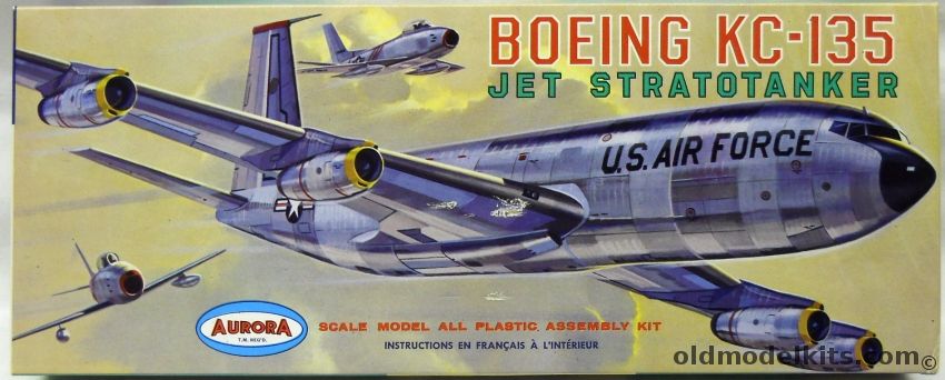 Aurora 1/125 Boeing KC-135 Jet Stratotanker, 143-129 plastic model kit