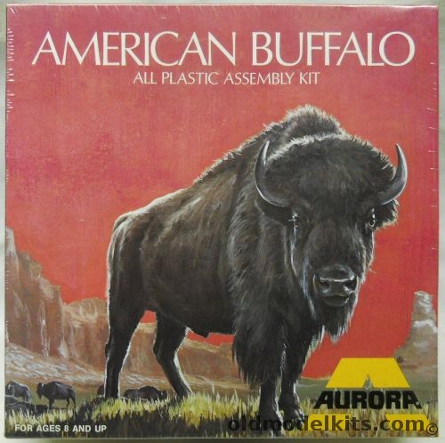 Aurora 1/16 American Buffalo, 402 plastic model kit