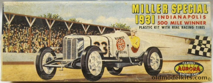 Aurora 1/30 1931 Miller Special  1931 Indianapolis 500 Winner - (ex Best), 523-79 plastic model kit