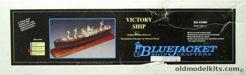 Bluejacket Victory Ship Vc S Ap Inch Long Wood And