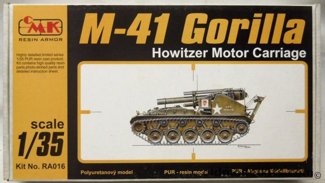 CMK 1/35 M-41 Gorilla Howitzer Motor Carriage, RA016 plastic model kit