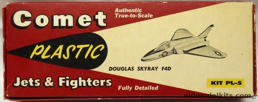 Comet 1/88 Douglas F4D Skyray, PL-5 plastic model kit
