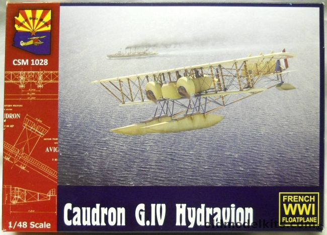 Copper State Models 1/48 Caudron G.IV Hydravion - G-IV, CSM1028 plastic model kit
