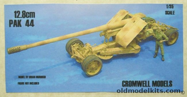 Cromwell Models 1/35 12.8cm Pak 44 - German Field Gun, CK101 plastic model kit