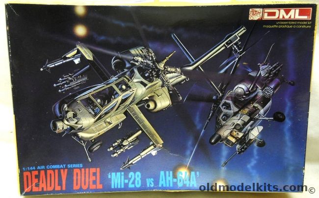 DML 1/144 Deadly Duel Mi-28 vs AH-64A, 4017 plastic model kit