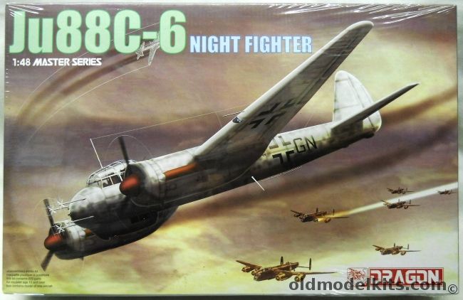 DML 1/48 Ju88C-6 Night Fighter - (Ju-88 C-6), 5540 plastic model kit