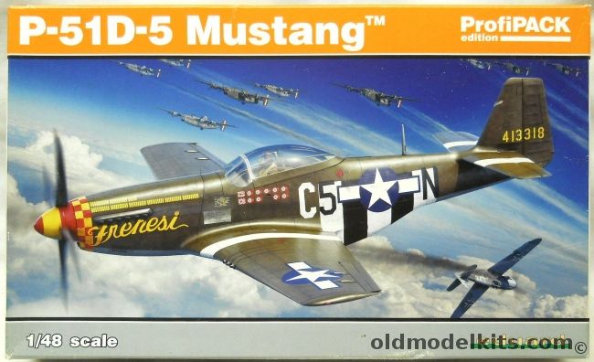 Eduard 1/48 P-51D-5 Mustang Profipack - (P-51), 82101 plastic model kit