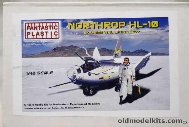 Fantastic Plastic 1/48 Northrop HL-10 Lifting  Body plastic model kit