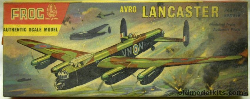 Frog 1/96 Avro Lancaster Heavy Bomber, 359P plastic model kit