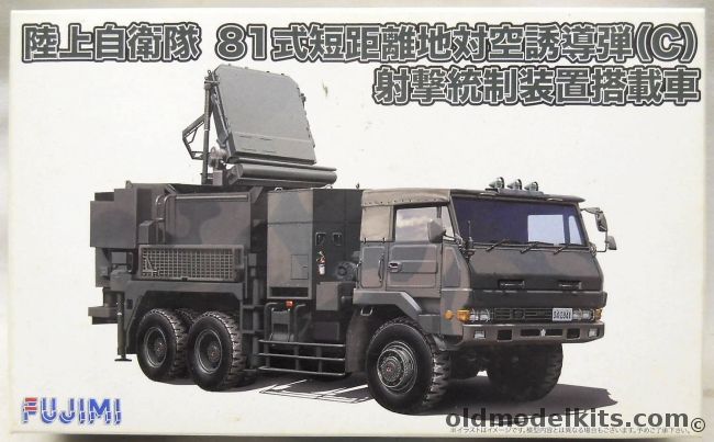 Fujimi 1/76 JGSDF Type 81 SAM (C) Radar Vehicle, 72291 plastic model kit