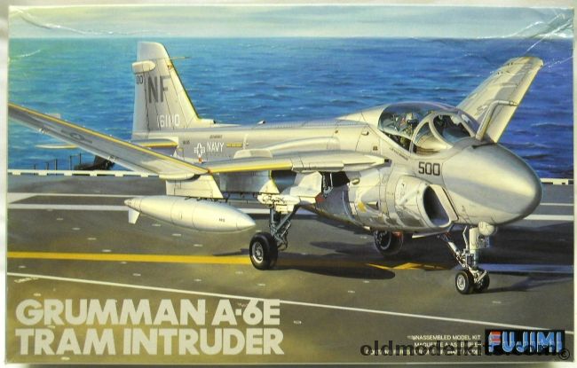 Fujimi 1/72 Grumman A-6E TRAM Intruder - US Navy VA-115 USS Midway / VA-185 USS Midway / VA-115 USS Midway / VA-165 USS Constellation / VA-85 USS Forrestal, H-13 plastic model kit