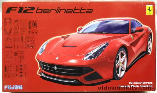 Fujimi 1/24 Ferrari F12 Berlinetta, RS-33 plastic model kit