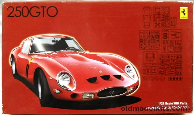 Fujimi 1/24 Ferrari 250GTO - With Fujimi FR-11 PE Details - (250 GTO), RS-35 plastic model kit