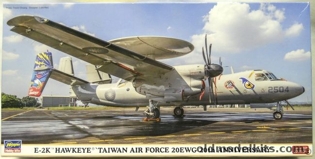 Hasegawa 1/72 E-2K Hawkeye Taiwan Air Force 20EEWG 20th Anniversary, 02337 plastic model kit
