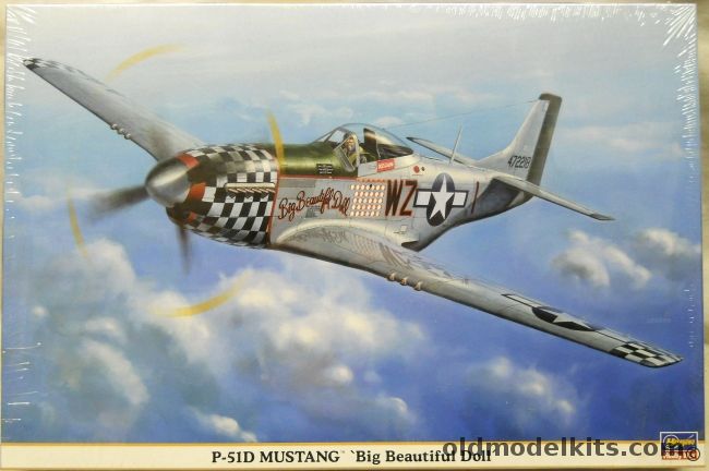 Hasegawa 1/32 P-51D Mustang -  'Big Beautiful Doll' 78th FG, 08152 plastic model kit