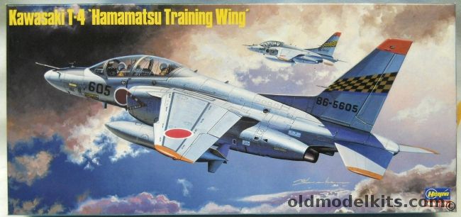 Hasegawa 1/72 Kawasaki T-4 Hamamatsu Training Wing - 31st TSQ 1st SQ JASDF '306' or '6', 1007 plastic model kit