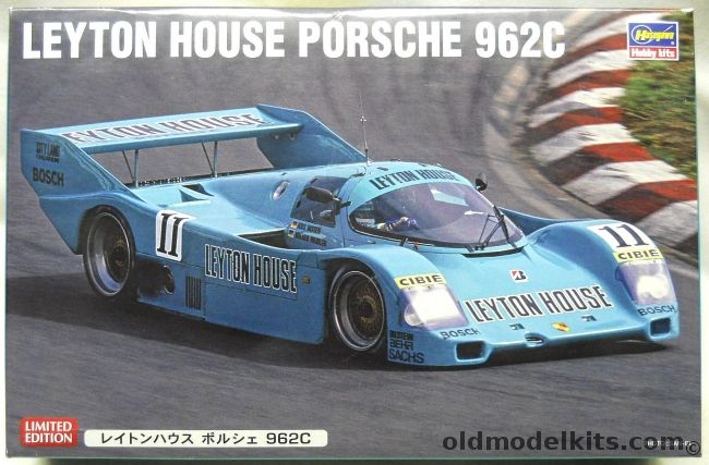 Hasegawa 1/24 Leyton House Porsche 962C Limited Edition, 20411 plastic model kit