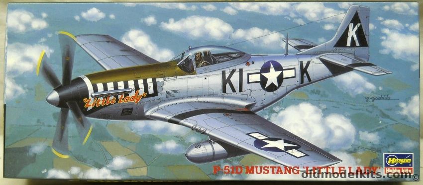 Hasegawa 1/72 P-51D Mustang Little Lady, AP156 plastic model kit