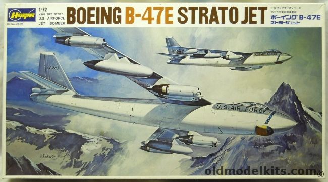 Hasegawa 1/72 Boeing B-47E Stratojet - USAF SAC, JS-23 plastic model kit
