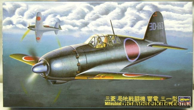 Hasegawa 1/48 Mitsubishi J2M6 Raiden Jack Type 31 - 302nd Naval Flying Group Or 256th Naval Flying Group, JT46 plastic model kit