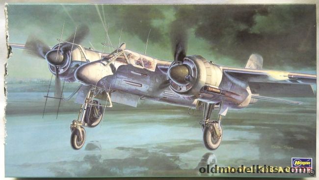 Hasegawa 1/72 Focke-Wulf Ta154A-0 - Night Fighter - (Ta-154 A-0), CP16 plastic model kit