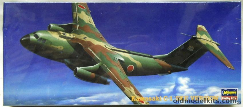 Hasegawa 1/200 Kawasaki C-1 SKE Version - JASDF Tactical Cargo Aircraft, MX3 plastic model kit