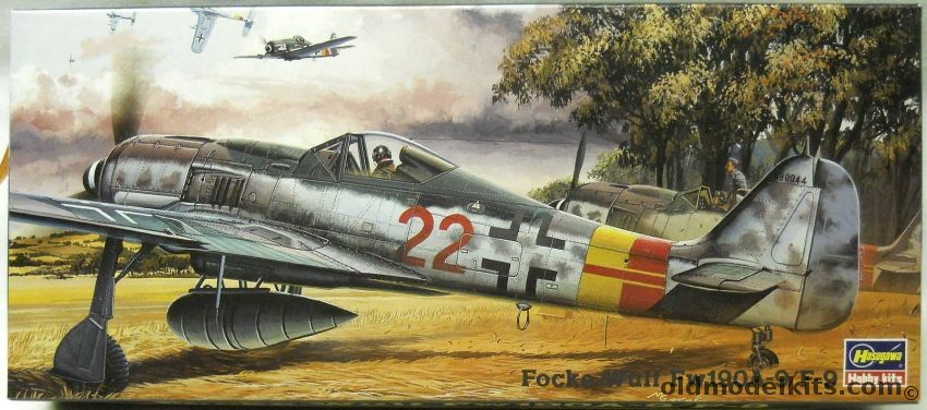 Hasegawa 1/72 Focke-Wulf FW-190 A-9/F-9 - (FW190A-9/F-9), SP119 plastic model kit