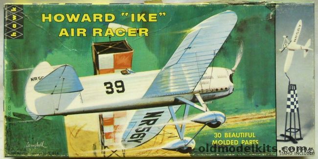 Hawk 1/48 Ben Howard Ike Air Racer With Race Pylon, 629-60 plastic model kit
