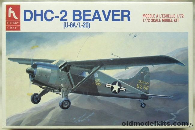 Hobby Craft 1/72 de Havilland DHC-2 Beaver (U-6A / L-20) - USAF or Royal Australian Air Force, Q-5 plastic model kit