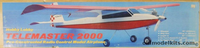 Hobby Lobby Telemaster 2000 - 79 Inch Wingspan R/C Pre-Constructed Flying Model Aircraft plastic model kit
