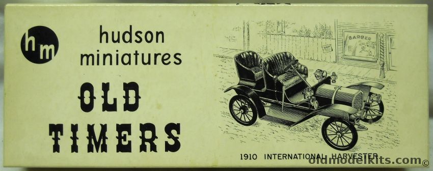 Hudson Miniatures 1/16 1910 International Harvester Passenger Car - Old Timers plastic model kit