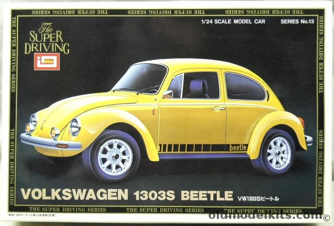 Imai 1/24 Volkswagen 1303S Beetle - Motorized / Working Headlights And Tail Ligghts, B656-700 plastic model kit