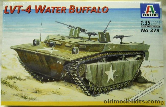 Italeri 1/35 LVT-4 Water Buffalo, 379 plastic model kit