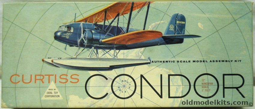 ITC 1/84 Curtiss Condor - Eastern Air Service or Antarctic Expedition II, 3724 plastic model kit