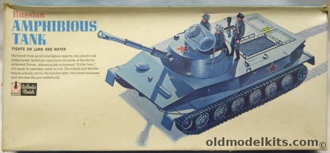 ITC 1/32 Amphibious Tank Russian PT-76 - Ringo Issue, C-583-200 plastic model kit