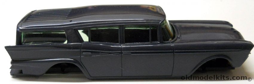 Jo-Han 1/25 1959 AMC Rambler Station Wagon Slate Blue/Weird Purple Body Underpan And Windshield ONLY Promo - (Promotional Model) plastic model kit