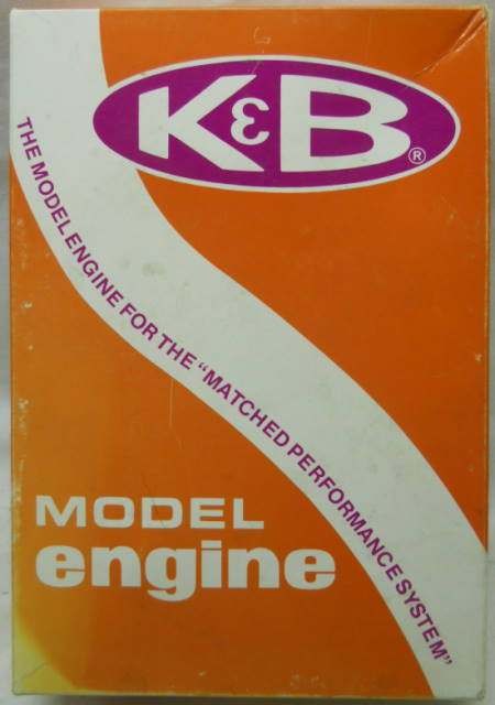 K&B 61 ABC RC Gold Head Gas Engine With Muffler - Never Run New In Box - (K&B 61 LM) plastic model kit