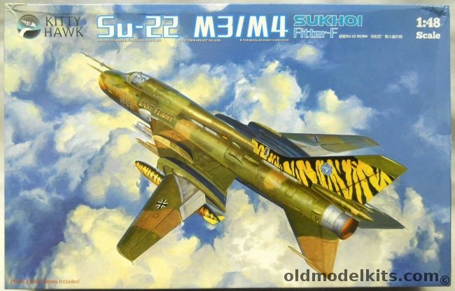 Kitty Hawk 1/48 Sukhoi Su-22 M3/M4 Fitter F - Poland / DDR Germany / Luftwaffe / Czech / Vietnam / Hungary / Syria, KH80146 plastic model kit