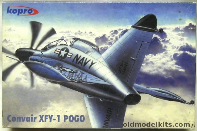 KP 1/72 Convair XFY-1 Pogo - VR Vertical Riser, 3136 plastic model kit