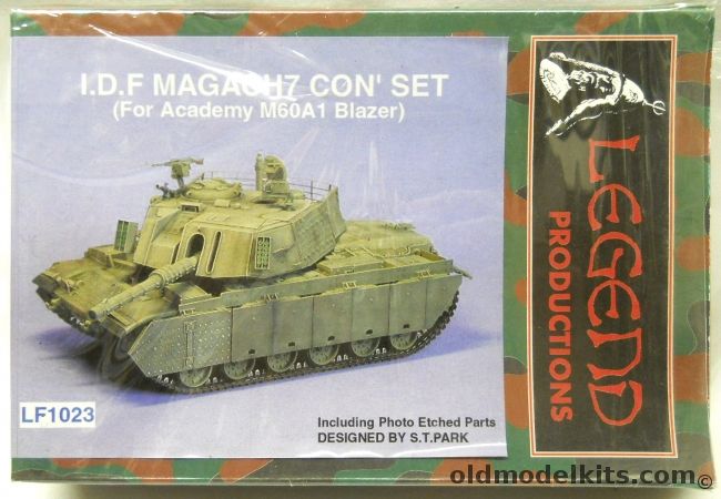 Legend 1/35 IDF Megach 7 Converson Set - For Academy M60A1 Blazer, LF1023 plastic model kit