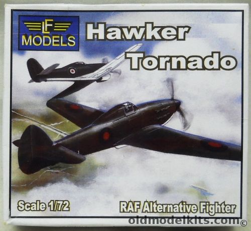 LF Models 1/72 Hawker Tornado - RAF Alternate Fighter, 7213 plastic model kit