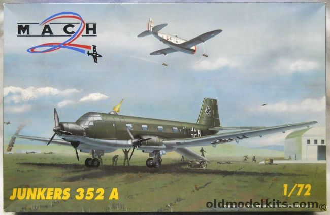 Mach 2 1/72 Junkers Ju-352A Transport, MC 0031 plastic model kit