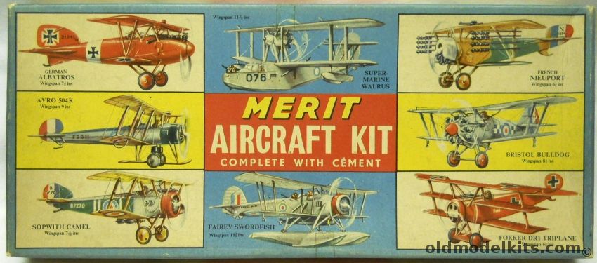 Merit 1/48 DH-82 Tiger Moth plastic model kit
