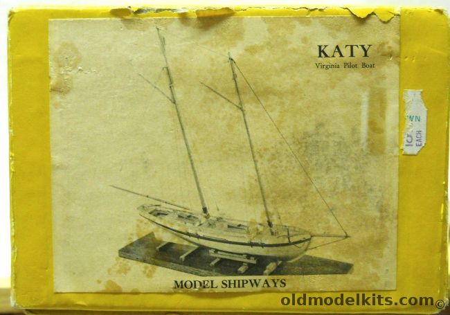 Model Shipways 1/48 Virginia Pilot Boat Katy - 20 Inches Long plastic model kit