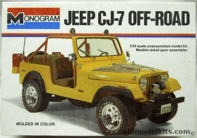 Monogram 1/24 Jeep CJ-7 Off-Road, 2231 plastic model kit