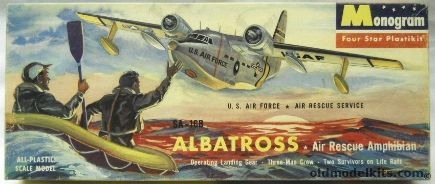 Monogram 1/72 Albatross SA-16B - Hu-16, P20-149 plastic model kit